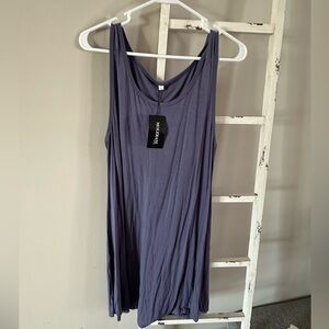 Purple Tank Top Dress